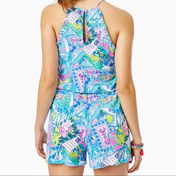 Lilly Pulitzer Dayley Romper - Picture 2 of 10